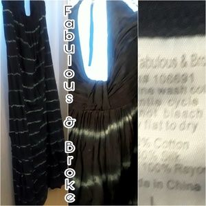 Young, Fabulous & Broke halter top dress, La